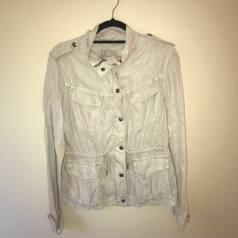 Tan Talula Light Zip Up Fashion Jacket Women’s M